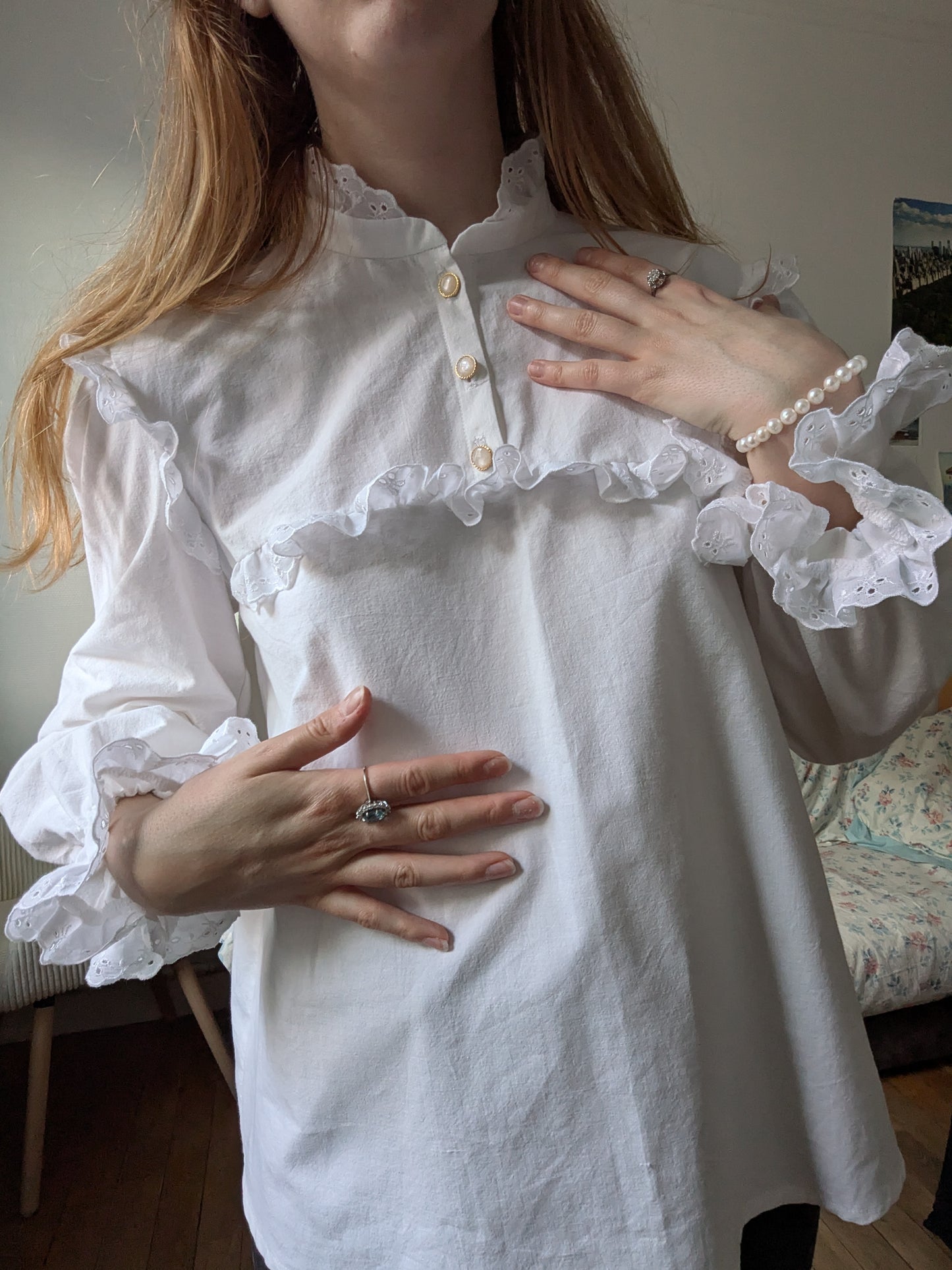 Pièce unique - Blouse style victorien - taille 36