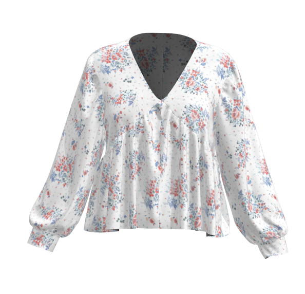 Blouse Nébuleuse - Manches longues