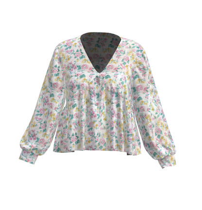 Blouse Nébuleuse - Manches longues