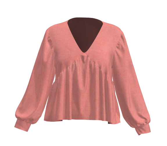 Blouse Nébuleuse - Manches longues