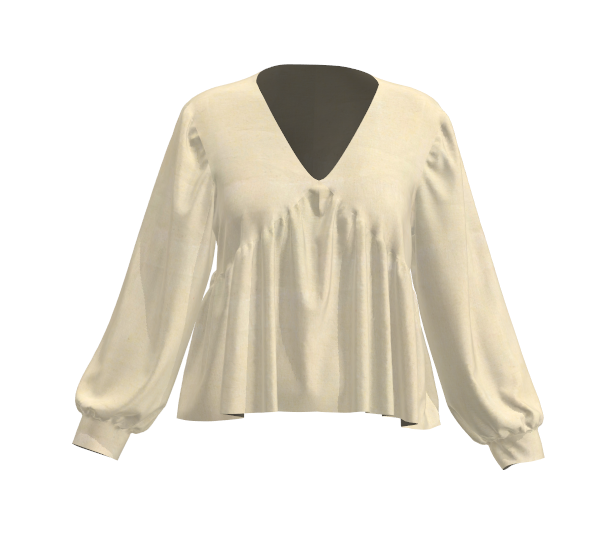 Blouse Nébuleuse - Manches longues