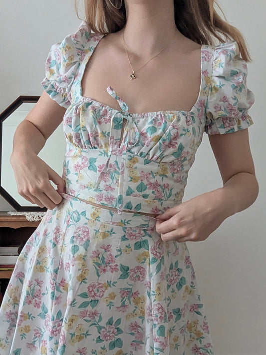 Pièce unique - Corsage Signature fleuri - T36