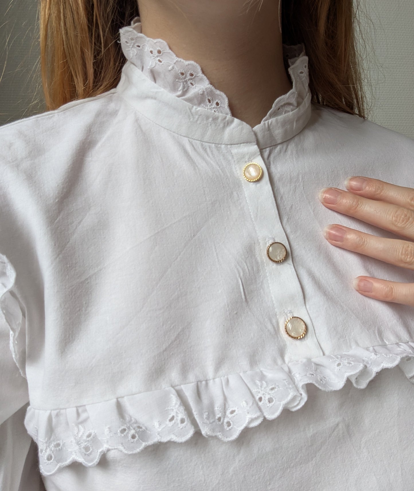 Pièce unique - Blouse style victorien - taille 36